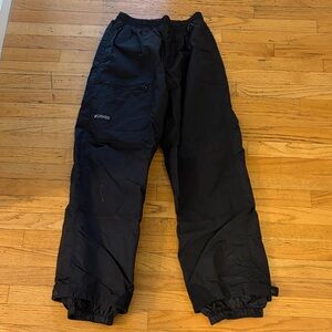 Men’s Columbia Black Outdoor Snow Pants,  L